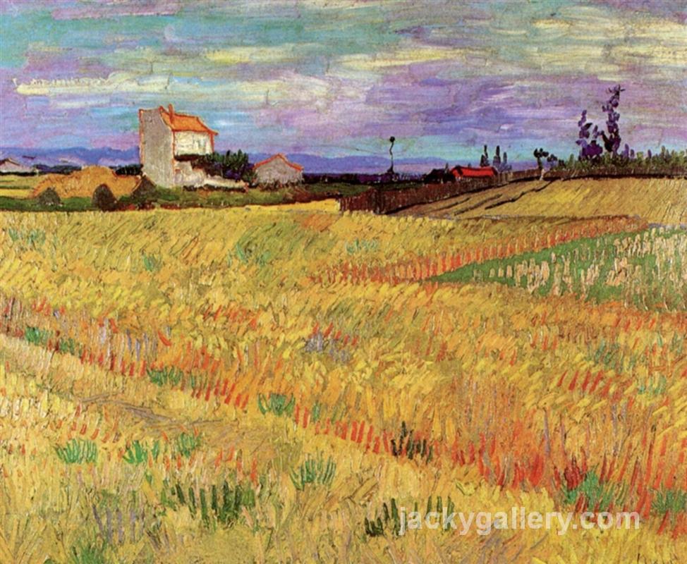 Wheat Field, Van Gogh painting